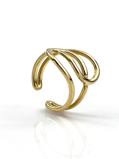 Ring Aimee - Stainless Steel 18k vergoldet