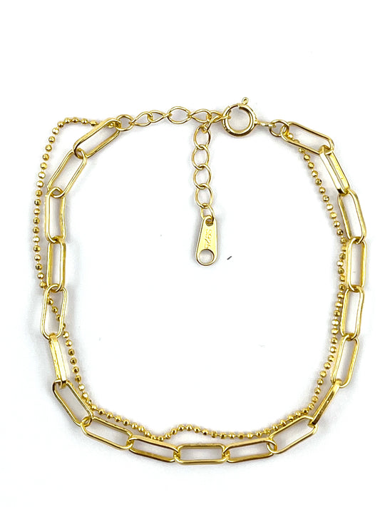 Armband Sofia Gold - 925er Silber 18k vergoldet