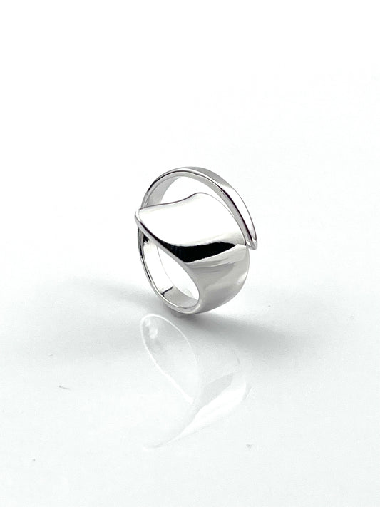 Ring Ruby Silber - 925er Silber