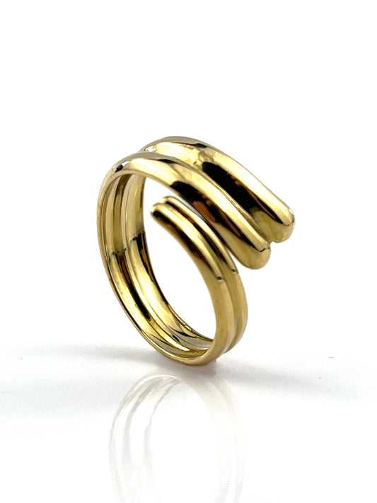Ring Lehi - Stainless Steel 18k vergoldet